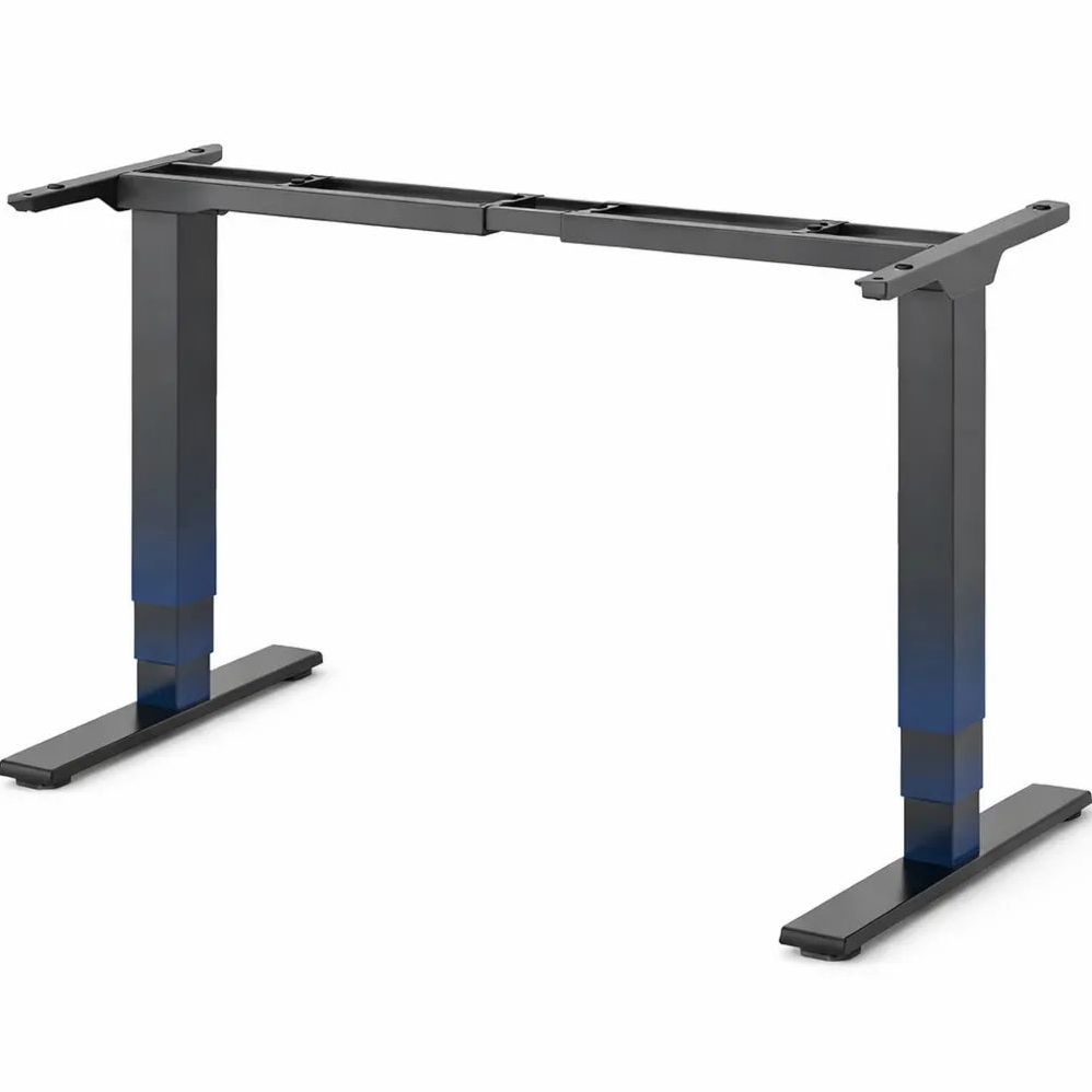 Bureau assis-debout électrique, capacité 120kg, hauteur réglable, système anti-collision