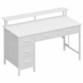 Bureau de Jeu 100cm avec LED RGB et ports USB, rangement et 5 tiroirs