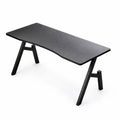 Bureau de Jeu Ergonomique Fibre de Carbone 100x50 cm, Noir