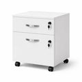 Caisson de Bureau Verrouillable avec Rangement fichiers A4