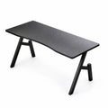 Bureau de Jeu Ergonomique en Fibre de Carbone 100x50 cm, Noir